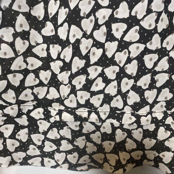 DISNEY'S ALICE BLOUSE, HEARTS Medium - Picture 4 of 7